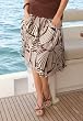 Print-Pocket Skirt