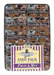 Walkers Fruit & Nut Toffee, 3.5-Ounce Packages (Pack of 10)