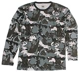 I Path Bigfoot Camo Men's Long Sleeve T-Shirt - Black