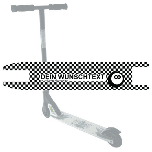 Custom Griptape 8BALL für Stuntscooter