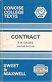 Cases and statutes on contract