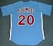 MIKE SCHMIDT Philadelphia Phillies 1980 Majestic Cooperstown Throwback Away Baseball Jersey, Large