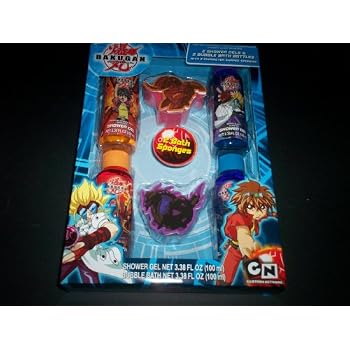 Set A Shopping Price Drop Alert For Bakugan Battle Brawlers Shower Gels and Bubble Bath Bottles