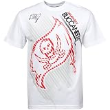 Tampa Bay Buccaneers Lined Up T-Shirt - White (X-Large)