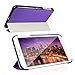 Tab 3 8 Case, JETech® Gold Slim-Fit Smart Case Cover for Samsung Galaxy Tab 3 8.0 (8 Inch) Tablet PC with Auto Sleep/Wake Feature (Purple)
