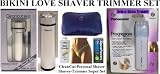 Shavers:Panasonic Bikini Trimmer and Super Clean Cut Bikini Shaver Deluxe Hair Care Set