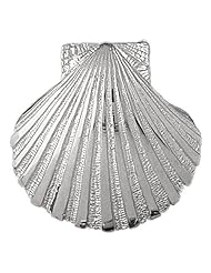 Clevereves 14K White Gold Pendant Shell 18.6 - Gram(s)