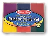 Melissa & Doug Rainbow 6 Color Stamp Pad