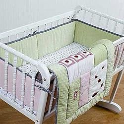 Lady Bug - Cradle 3 Piece Set