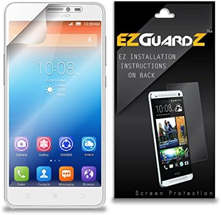 (6-Pack) EZGuardZ Screen Protector for Lenovo S850 (Ultra Clear)