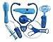 Liberty Imports Doctor Nurse Blue Medical Kit Playset for Kids - Pretend Play Tools Toy Set