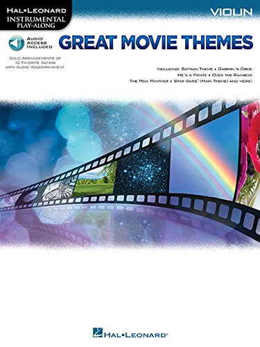 Great Movie Themes: for Violin Instrumental Play-Along (Hal Leonard Instrumental Play-Along)