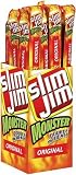 Slim Jim Monster Smoked Snacks, Original, 1.94-Ounce Sticks (Pack of 18) by Slim Jim Discounts
