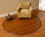 The Anji Mountain AMB0031070R Contemporary Chocolate 7 Foot Round
