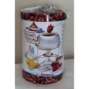 Hershey's Kisses Dessert Nesting Fondue (New in Gift Box) by 