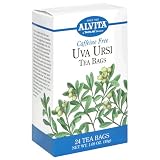 Alvita Tea Bags, Uva Ursi, Caffeine Free, 24 tea bags (Pack of 4)