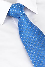 Ultimate Performance Pure Silk Textured Spot Woven Tie