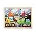 Construction Site 12 pc Wooden Jigsaw Puzzle by Melissa & Doug