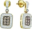 0.50CTW DIAMOND LADIES FASHION EARRINGS