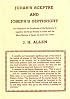 Judah's Sceptre and Joseph's Birthright
