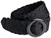 Rampage Juniors' Braided Ribbon Sash Belt