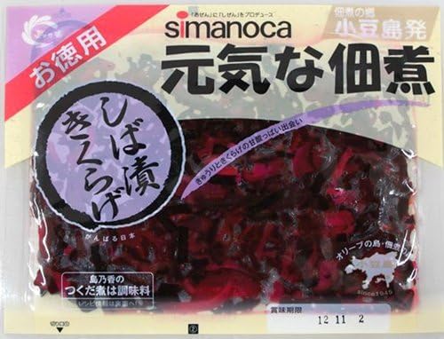 [Deals buying in sweet and sour refreshing sushi] energetic tsukudani Shiba'Ð cloud ear 15 bags X4 box