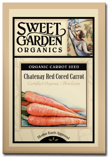 Best Price Chatenay Red Cored Carrot - Certified Organic Heirloom Seeds