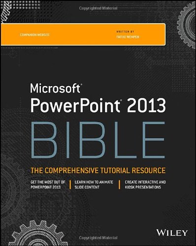 PowerPoint 2013 Bible