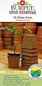 10 Burpee Fiber Seed Starting Peat Pots 3" Square