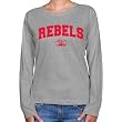 UNLV Runnin Rebels Ladies Ash Logo Arch Long Sleeve Classic Fit Tee