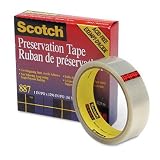 Scotch® Preservation Tape 887, 1 inch x 36 Yards