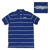 Toronto Blue Jays Classic Pique Stripe Polo by Antigua