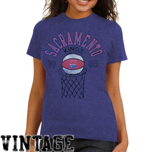 NBA Women's 1985 Sacramento Kings Tee (Liberty, Small)