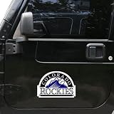 MLB Colorado Rockies Team Logo Car Magnet