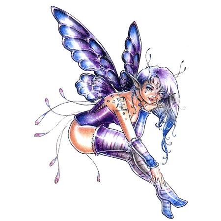 Star Fairy Sticker by Delphine Levesque Demers