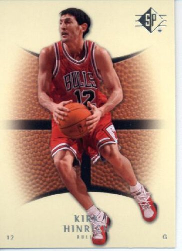 2007 08 Upper Deck SP Authentic Retail Basketball Card #75 Kirk Hinrich Chicago Bulls