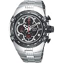 Pulsar Men's Tech Gear Alarm Chronograph Silver-Tone Watch #PF3527