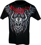 Warrior Wear Spartan Black T-Shirt (Size=L)