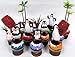 PENGUINS OF MADAGASCAR 12 Piece Birthday CUPCAKE Topper Set, Featuring 6 Random Penguin Figures and Decorative Themed Accessories - Figures Average 2