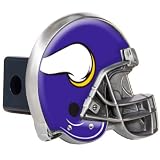 Minnesota Vikings NFL Metal Helmet Trailer Hitch Cover