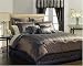 Raymond Waites Ridgefield Stripe Full/Queen Duvet Cover, Blue Steel Image
