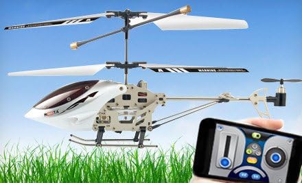 3 Channel Iphone Ipad Ipod Touch Rc Remote Control Helicopter with Gyroscope for Children and Adults