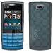 Nokia X3-02 Touch and Type Black Hydro Gel Case Cover