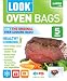 from LOOK 5 Packs of LOOK Healthy Cooking Oven Bags Large 3-5kg 5 Bags