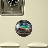 MLB San Francisco Giants Domed Crystal Stadium Magnetized Paperweight