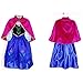 Anna Winter Dress Disney Frozen Inspired Costume CosplayKid Halloween 3T-10Y