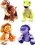 The Land Before Time Set of 4 Plush 6 Inch Figures