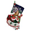 Bucilla Princess Stocking Felt Applique Kit [Warning: Choking hazard small parts]
