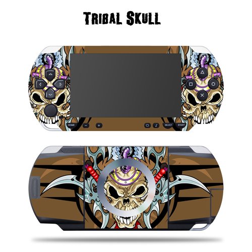 51uK4fsDxnL Protective Vinyl Skin Decal for SONY PSP   Tribal Skull