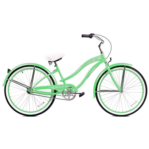 beach cruiser bike mint green